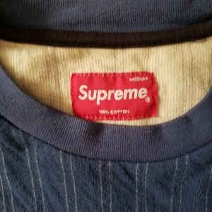 Supreme navy sweater